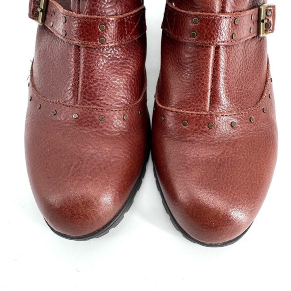 Jambu Miranda Women’s Leather Western Ankle Bootie in Brown Size 7 - Picture 7 of 10